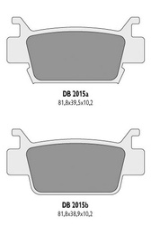 Klocki hamulcowe kh410 honda trx - zastępują db2015mx-d oraz db2015qd-d