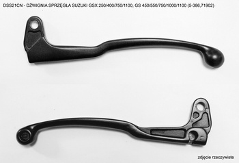 Dźwignia sprzęgła suzuki gsx 250/400/750/1100, g450/550/750/1000/1100 (5-386,71902)