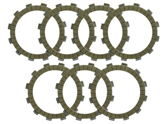 Psychic tarcze sprzęgłowe racing ktm sx/exc 125/200 '98-'18, husqvarna tc/te 125 '14-'18 (ebs5611r)