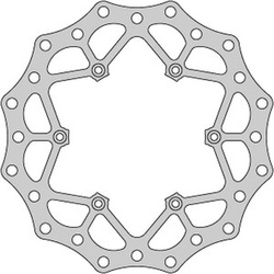 Tarcza hamulcowa przód ktm 2t/4t '91-21, husaberg, husqvarna, gas-gas '21