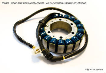 Uzwojenie alternatora (stator) harley-davidson ( uzwojenie 3 fazowe )