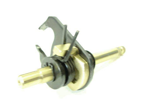 Kompletny wałek wybieraka biegów skrzyni do 2 suwowego silnika minarelli am6 o pojemności 50/70ccm