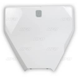 Tablica na numer startowy husqvarna tc 125 16-20, tc 250 17-20, tc 300 16-18, fc 250/350/450 16-20 kolor biały
