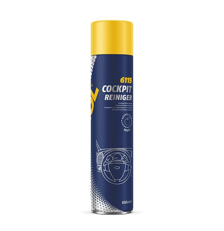 Mannol plak cockpit reiniger apple-spray do czyszczenia kokpitu, zapach jabłkowy 650ml (6115) (24)