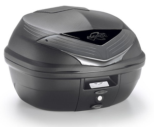 KUFER CENTRALNY 35L MONOLOCK K355NT2 Z BIAŁYMI ODBLASKAMI ( ZAWIERA PŁYTĘ ) - ZASTĘPUJE K355NT