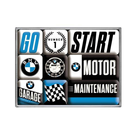 Magnes Bmw Motor 9 szt. zestaw 83097