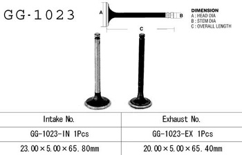 ZAWÓR SSĄCY HONDA TRX 90 '93-'19, CRF 70F '04-'12, XR 70R '97-'03 (1 NA POJAZD) (OEM: 14711-GN5-912,14711-HP2-670) (1SZT.) (MADE IN JAPAN)