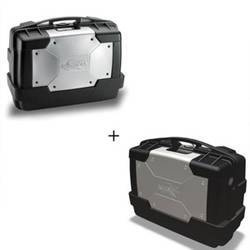 kufry boczne 33l monokey kgr garda (para = 2szt) + dodatkowy zamek