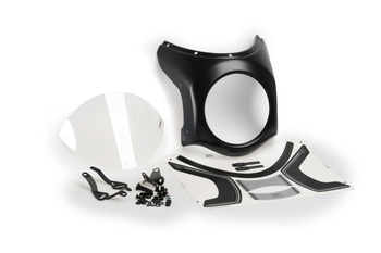 Szyba Półowiewka Retro Puig Do Honda Cb1100 (Panel- Carbon) O195 Przezroczysta