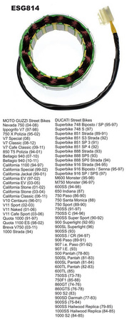 Uzwojenie alternatora (stator) ducati / moto guzzi (stare modele) (2 kable)