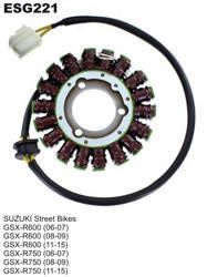 Uzwojenie alternatora (stator) suzuki gsxr 600 '06-'16, gsxr 750 '06-'17