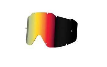 Szyba/szybka do gogli Shot Iridium Core czerwone lustro anti-sratch anti-fog