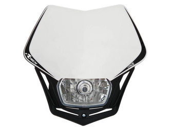 Racetech lampa przednia v-face kolor biały/czarny