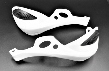 Handbary Power Force - Białe Osłony Rąk, Dłoni Enduro Cross Quad-Atv  Gy6107812-K