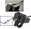 Gniazdo zapalniczki 12V USB uchwyt na kierownicę motocykla 22mm