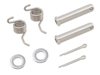 ZESTAW MONTAŻOWY PODNÓŻKÓW (SWORZNIE, SPRĘŻYNY, PODKŁADKI I ZABEZPIECZENIA) BETA RR 125 / 200 / 250 / 300 / 350 / 390 / 430 '20-'24, RX 300 '23-'24,