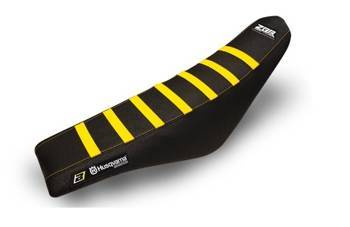 Pokrowiec/poszycie na siedzenie husqvarna fc/tc '16-'18, te/fe '17-'19 zebra, kolor czarny/żółty