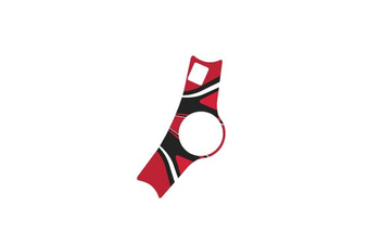 Radikal osłona półki kierownicy puig do honda cbr600rr 99-02 czerwony