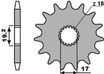 Zębatka przednia 515 14 18nc garelli 50 '86-'91 (łańc.415)