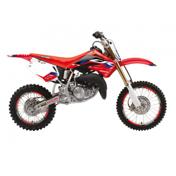 KOMPLET NAKLEJEK (OKLEIN) HONDA CR 85 '03-'07 DREAM 5 KOLOR CZERWONY CZARNY