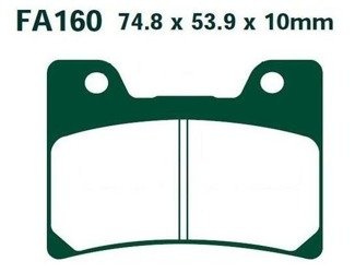 KLOCKI HAMULCOWE EBC FA160HH