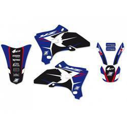 Komplet naklejek (oklein) yamaha yzf 250/450 '03-'05, dream 4 kolor niebieski/czarny