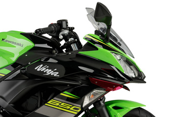 Boczne Spoilery Dociskowe Puig Do Kawasaki Ninja 650 17-19 Czerwone