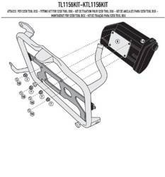mocowanie skrzynki narzędziowej ks250 do stelaży kl1156, kl1158