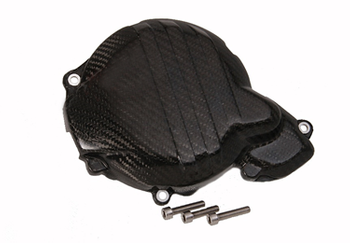 Promx osłona karbonowa dekla altenatora ktm/husqvarna/gasga2t 250/300 2017-22 (na zamówienie - patrz opitowaru)