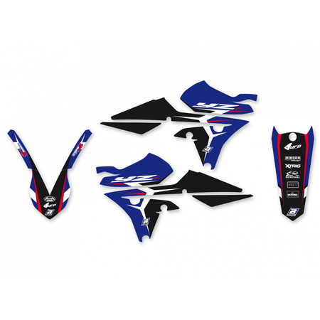 Komplet naklejek (oklein) yamaha (4t) yzf 250 '14-'18, yzf 450 '14-'17 dream 4 kolor niebieski/czarny