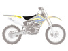 Pokrowiec/poszycie na siedzenie suzuki rmz 250 '04-'06 dream 4  kolor czarny/żółty/biały