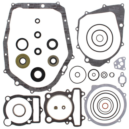Winderosa (vertex) komplet uszczelek yamaha yfm350 raptor 04-13, yfm350 warrior 87-04 (z uszczelniaczami silnikowymi)
