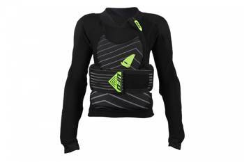 Ufo osłona klatki piersiowej, zbroja ultralite dziecięca kolor czarny rozm.s