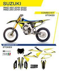 Komplet naklejek (oklein) suzuki rmz 250 '19-'22