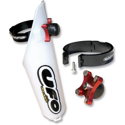 Osłony teleskopów z blokadą suzuki rm 85 '02-'17, kolor biały - wyprzedaż