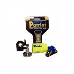 Patriot blokada tarczy hamulcowej z długim pinem kolor żółty fluo