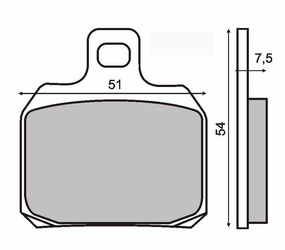 Klocki Hamulcowe Sintered X9 / Burgman