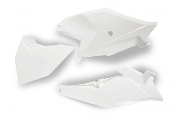 Boczki tylne gagamc 85 '21 z pokrywą filtra powietrza kolor biały