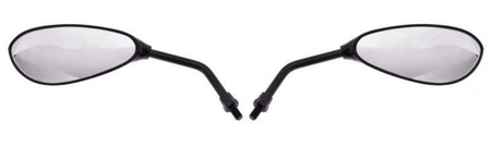 Lusterka do motocykla Quada skutera M8 czarne