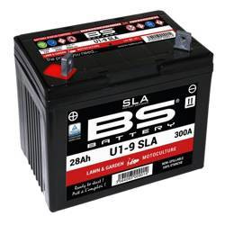 Bs 2022/08 akumulator sla - u1-9 (fa) 12v 28ah 195x125x176 bezobsługowy - zalany (300a) - kosiarka