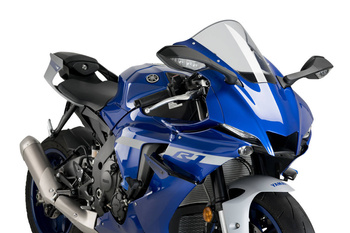 Boczne Spoilery Dociskowe Puig Do Yamaha R1 20-22 Niebieskie