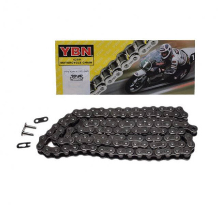 Łańcuch napędowy do motocykla YBN 120 ogniw 428H do WSK