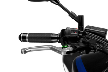 Regulowana Dźwignia Hamulca 3.0 Puig (Bez Zawiasu, Wymaga Adaptera) Srebrno-Zielona
