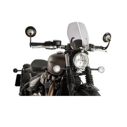 Szyba Owiewka Puig Do Triumph Bonneville Bobber 17-21 Lekko Przyciemniona