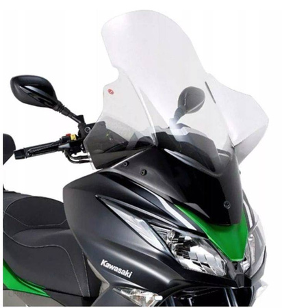 Szyba kawasaki j125 - j300 (14-18) 79.5 x 65 cm przezroczysta - potrzebne mocowanie d4111kitk