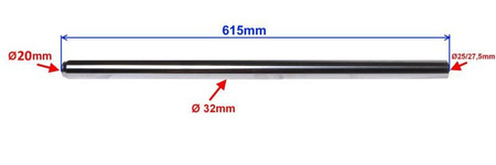 Rura Nośna przedniego amortyzatora Gn125