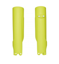 OSŁONY TELESKOPÓW / AMORTYZATORÓW KTM SX/SXF '23-'26; EXC/EXCF '24-'26; HUSQVARNA TE/TC/FE/FC '24-'26 KOLOR ŻÓŁTY (HUSKY YELLOW)