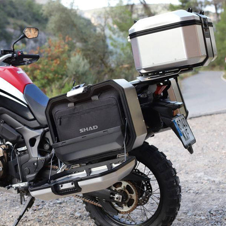 Kufer Shad Terra boczny TR47 aluminium prawy 47 l