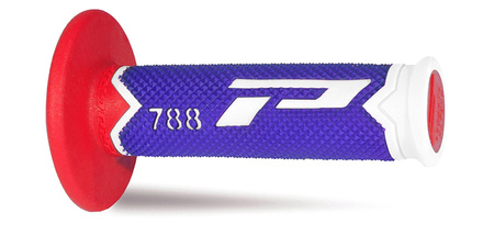 Manetki pg788 off road (22+25mm, dł.115mm) kolor biały/niebieski/czerwony (trójskładnikowe) (788-227) (pg788/20)