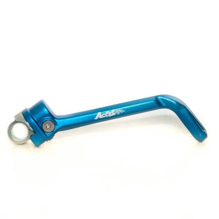 Accel promocja dźwignia startera (kopka) aluminiowa ktm sx 85 '18-20, husqvarna tc 85 '18-20 kolor niebieski (oem: 47233070044)